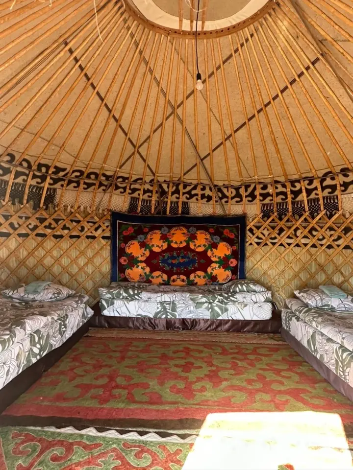 Chyrak yurt camp 4х местный — боз үй, Тон а.