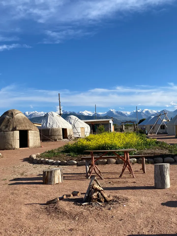 Yurt camp Sonun — yurt, v. Ton