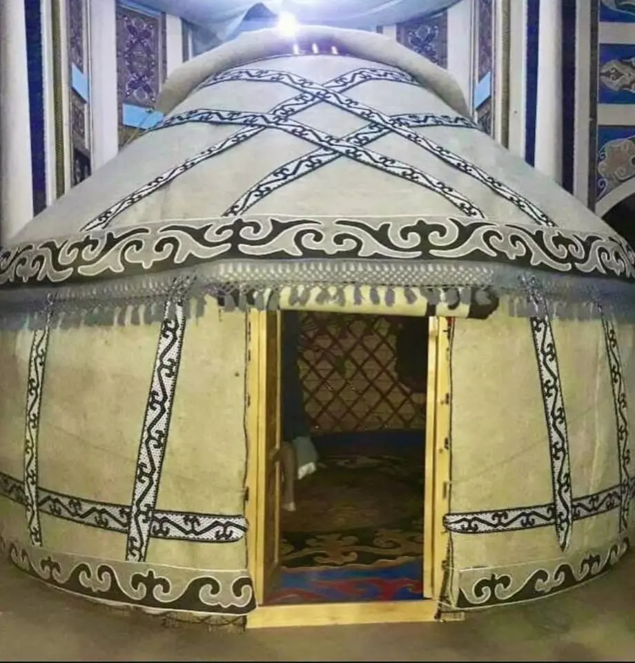 Юрта № 1 в Yurt show Guest House — yurt, v. Kyzyl-Tuu