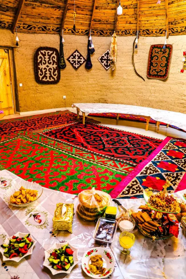 Юрта № 1 в Yurt show Guest House — yurt, v. Kyzyl-Tuu