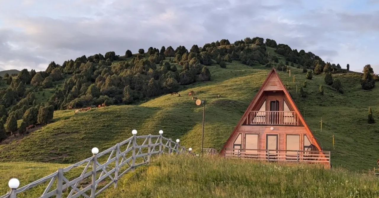 A-frame — коттедж/дом, с. Кашка-Суу