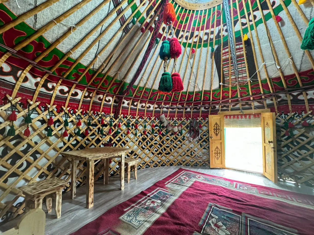 Юрта "Altygat" в Барсконском ущелье — yurt, v. Barskoon