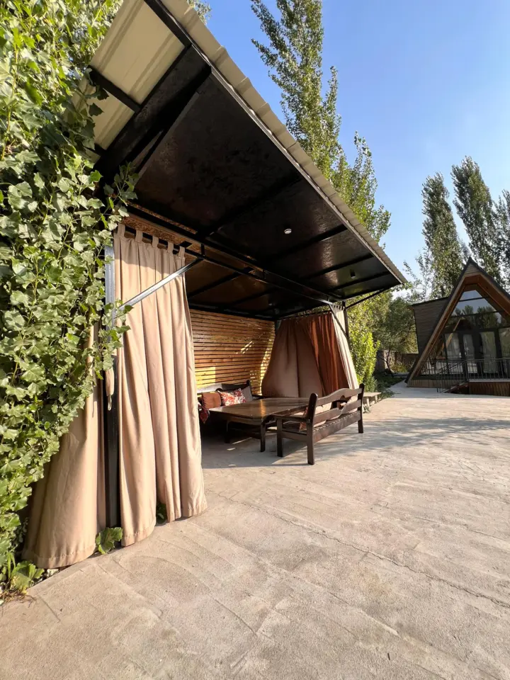 А-фрейм домик в горах — cottage/house, Kara-Alma