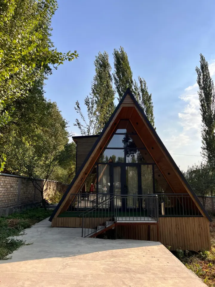 А-фрейм домик в горах — cottage/house, Kara-Alma