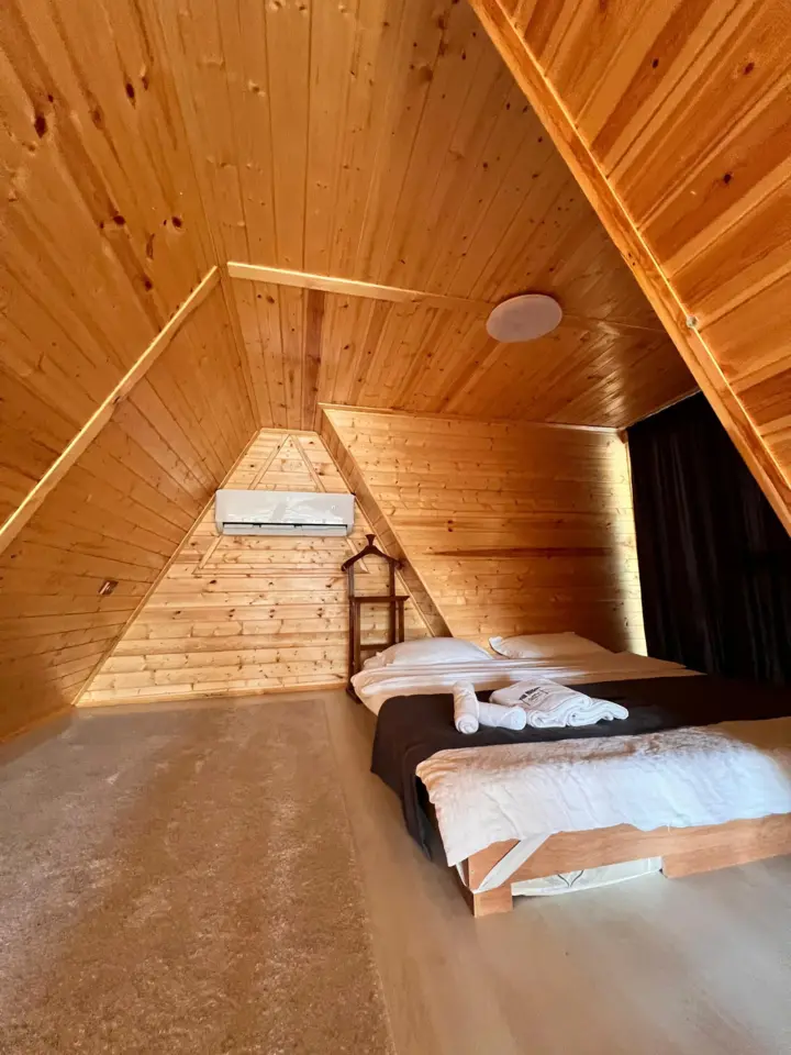 А-фрейм домик в горах — cottage/house, Kara-Alma