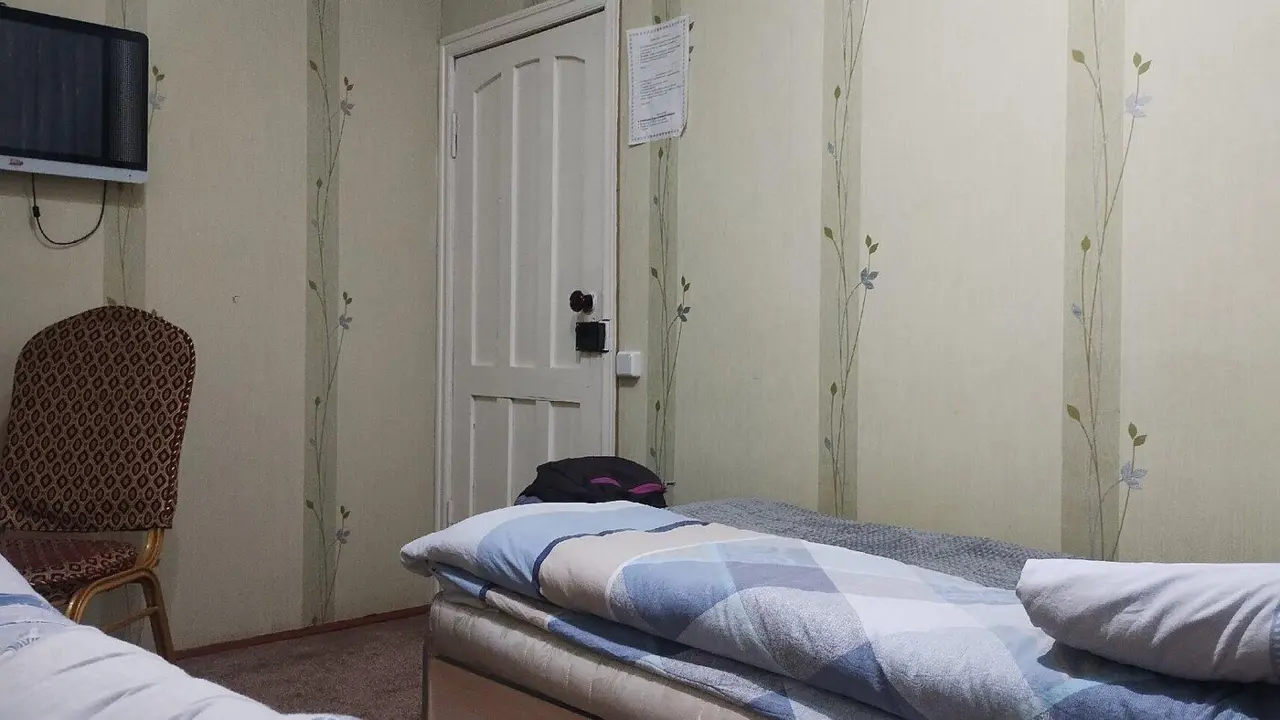 Койка-место с общим сан узлом — bed space, Batken