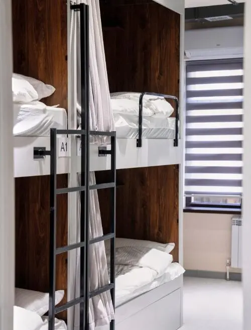Qlife Hostel — bed space, Bishkek