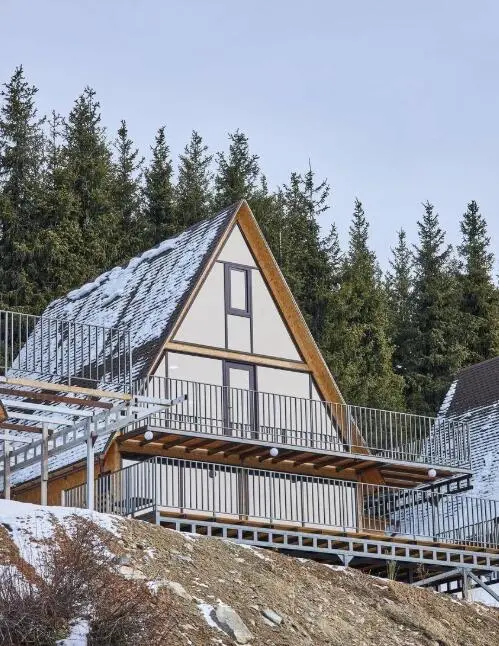 А-фрейм домик Karakol resort — коттедж/дом, Каракол