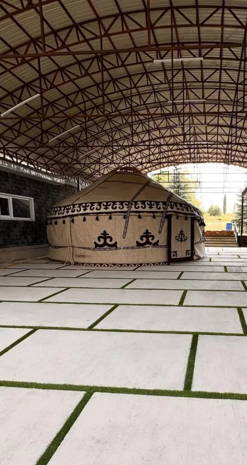 Yurt at "Gorny Vozdukh" Recreation Center — yurt, v. Orto-Kayyrma