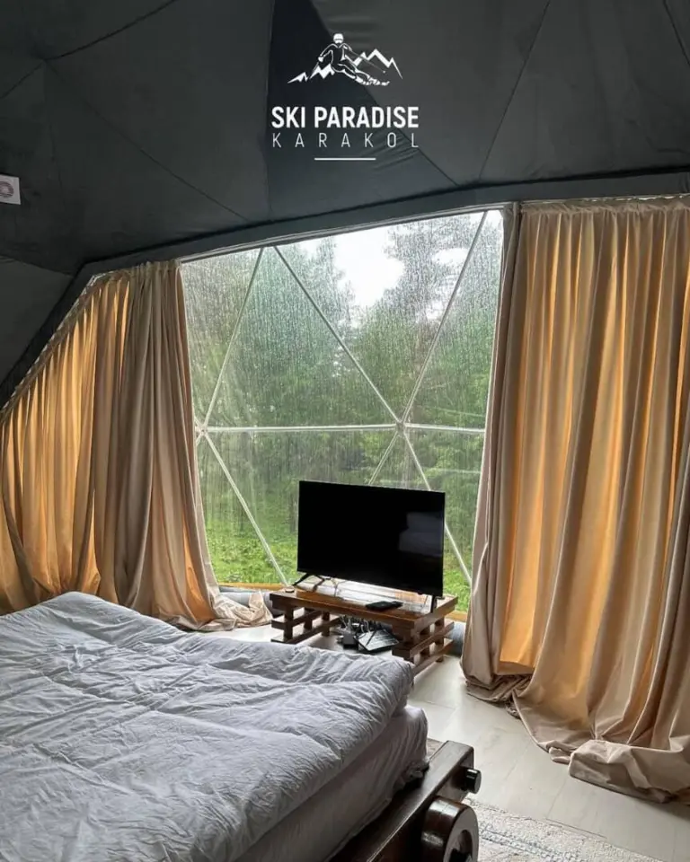 Купол “Ski Paradise Karakol” — коттедж/дом, Каракол