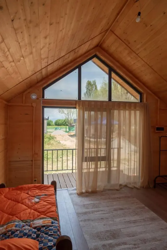 Трёхместный A-frame домик — коттедж/дом, с. Джети-Огуз (курорт)