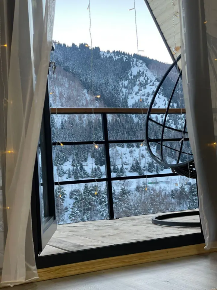 A-Frame рядом с горнолыжной — коттедж/дом, Каракол