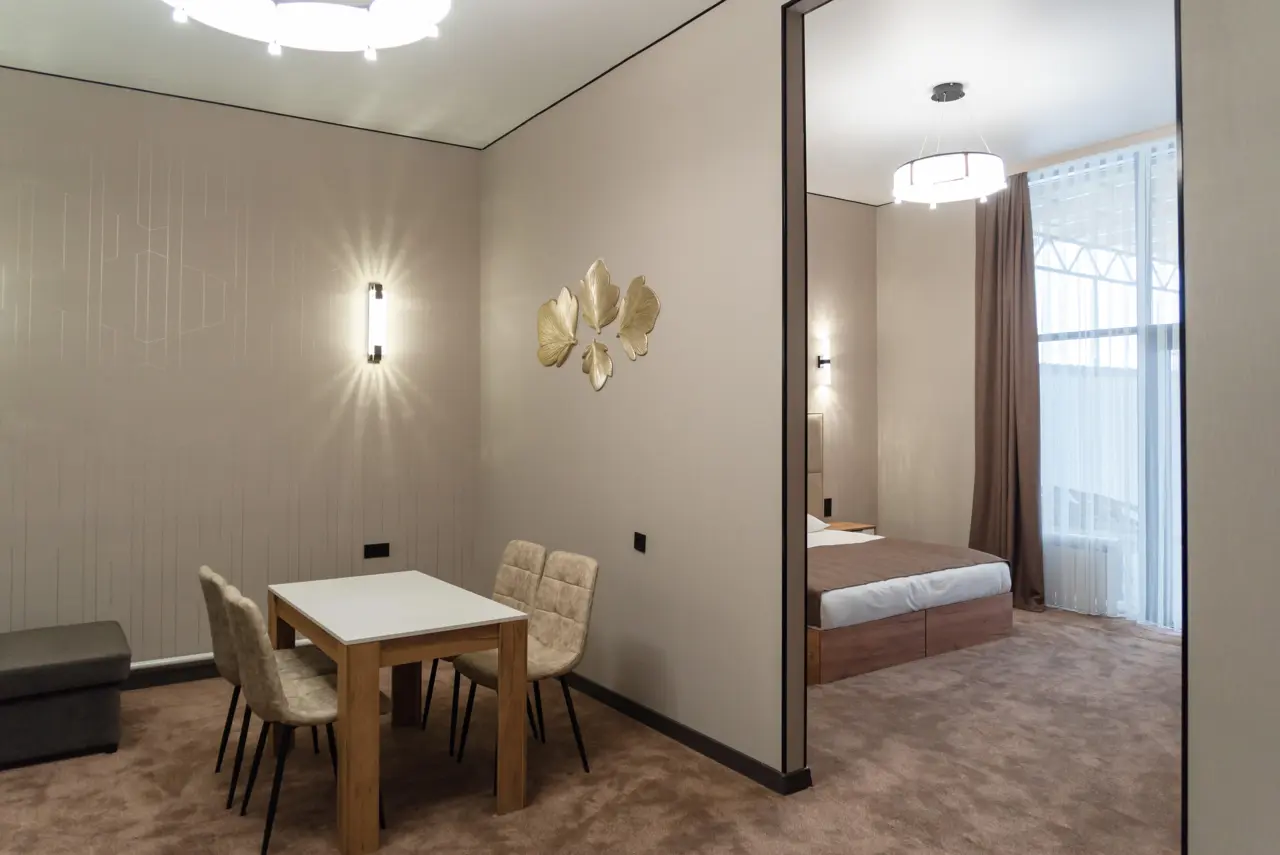 Deluxe Studio with balcony — room, Karakol