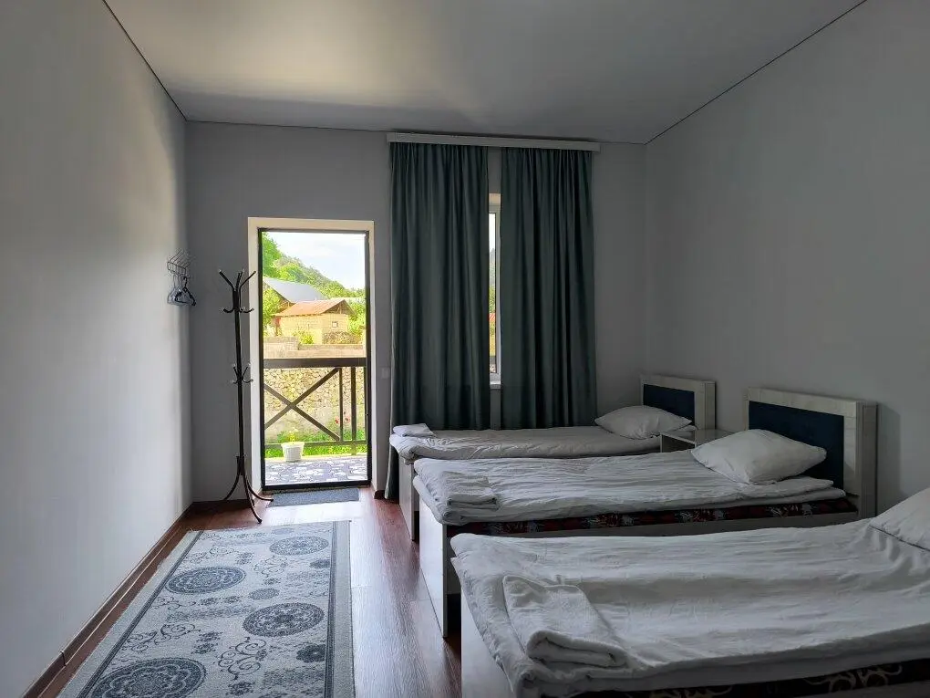 Bed in a Dormitory Room — bed space, Arkit