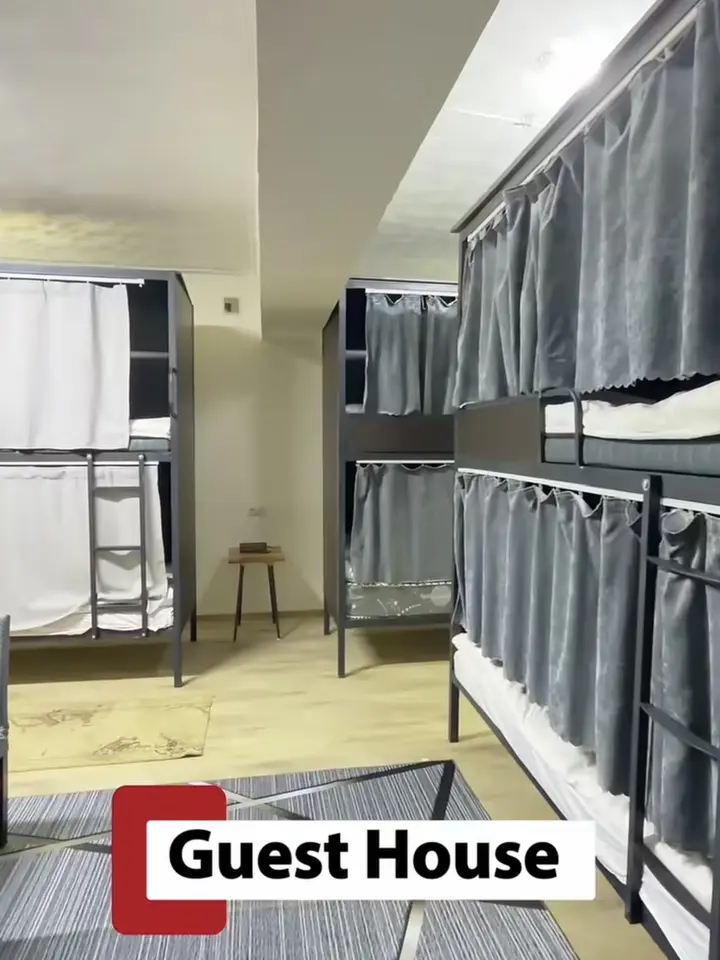 Bed in a Dorm Room — bed space, Osh