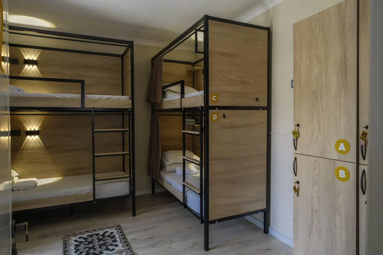 Quadruple Room (Bed in Dorm) — bed space, Bishkek