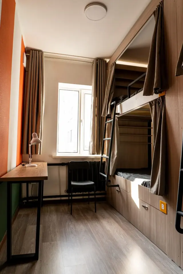 Bed in a six-bed dormitory room — bed space, Bishkek