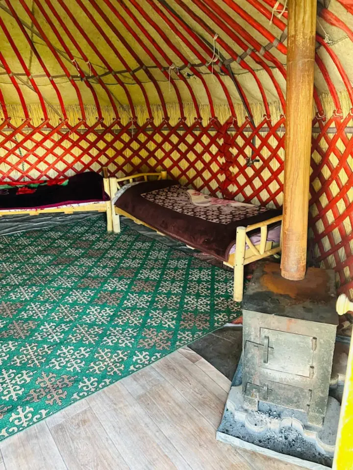 Юрта "Golden Yurt" — боз үй, Жети-Огуз а.