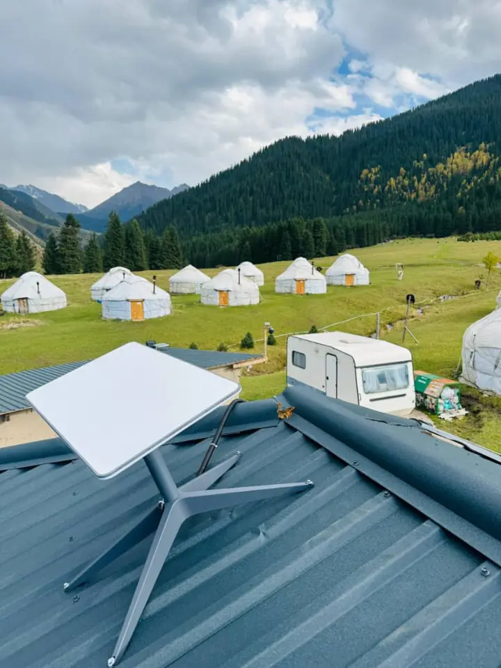 Юрта "Golden Yurt" — боз үй, Жети-Огуз а.