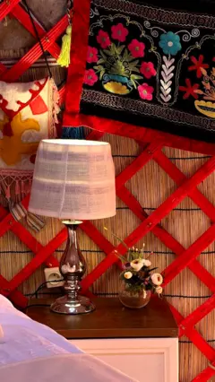 Asman Resort, ikki kishilik yurta — oʻtov, Ton