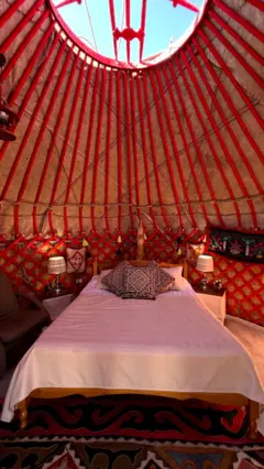 "двухместные юрты" в Асман резорт — yurt, v. Ton