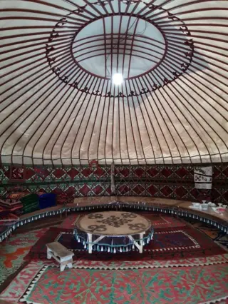 Tunduk Yurt Camp Bed Space — bed space, v. Tosor