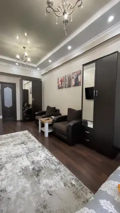Ikki xonali studiya kvartira — kvartira, Bishkek