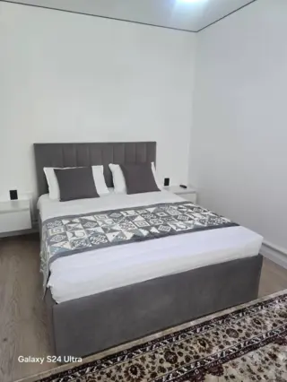 Четырёхместный номер в Novamotel — room, Karakol