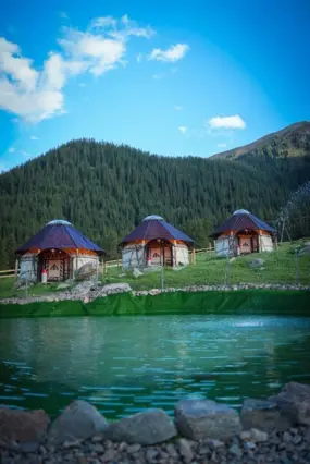 Large Yurt #2 at Taberik — yurt, v. Zheti-Oguz (resort)