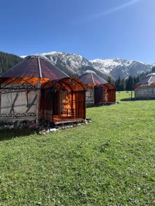 Large Yurt #3 for three people at Taberik — yurt, v. Zheti-Oguz (resort)