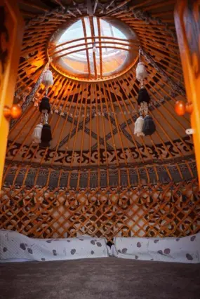 Small Yurt #1 at Taberik — yurt, v. Zheti-Oguz (resort)