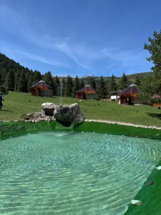 Mini-cottage No. 2 at Taberik — cottage/house, v. Zheti-Oguz (resort)