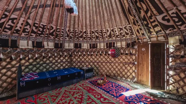 Khan Guest House'da Yurt — yurt çadırı, Engilçek
