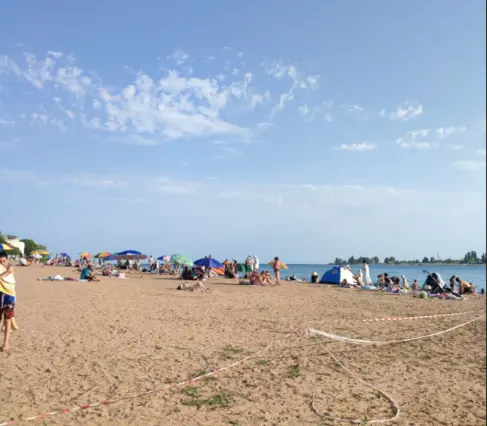 Yurta in riva al lago — yurta, Cholpon-Ata