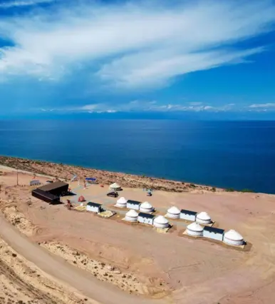 Glamping en Yourte Royal Gate — zone de loisirs, Kadzhi-Say