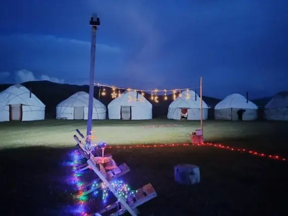 Yurt camp Zalkar — зона отдыха, Ак-Талинский р-н
