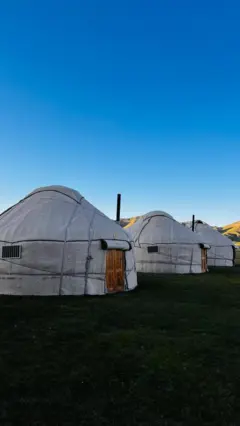 Yurt Çadırında Yatak Yeri — yatak, At-Başı
