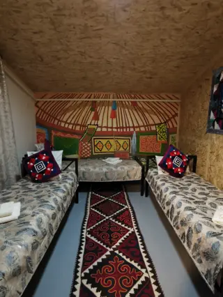 Гостевой дом "Akjol" — guest house, v. Kara-Debe