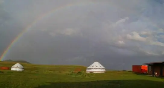 Double Yurt — room, v. Suusamyr