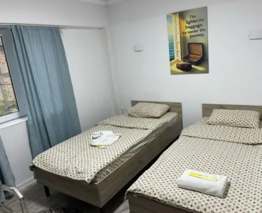 Четырехместный номер в Abs Hostel — room, Osh