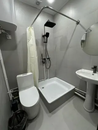 Double Deluxe Room at 002 Hotel — room, Osh