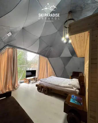 Купол “Ski Paradise Karakol” — коттедж/дом, Каракол