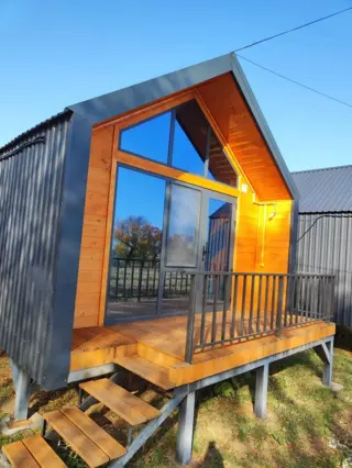 Двухместный A-frame домик — коттедж/дом, с. Джети-Огуз (курорт)