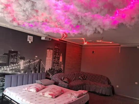 Two-room suite with a projector — room, Bishkek