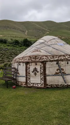 Юрта в Glamping & Yurt Camp Tash-Rabat — юрта, Ат-Баши
