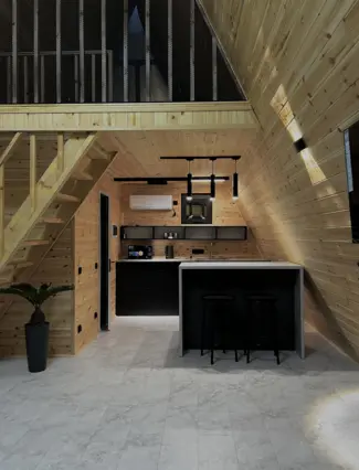 A-frame Calma Mountain (Terra). — коттедж/дом, Бишкек