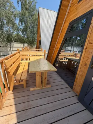 A-Frame Cabin (Six-Person) — cottage/house, v. Bosteri
