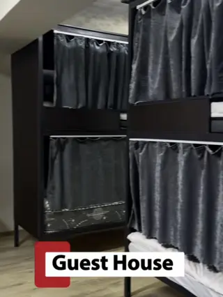 Bed in a Dorm Room — bed space, Osh