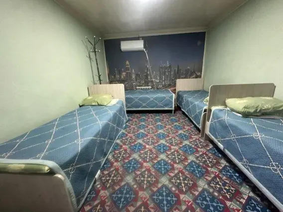 Bed in a Dorm Room — bed space, Osh