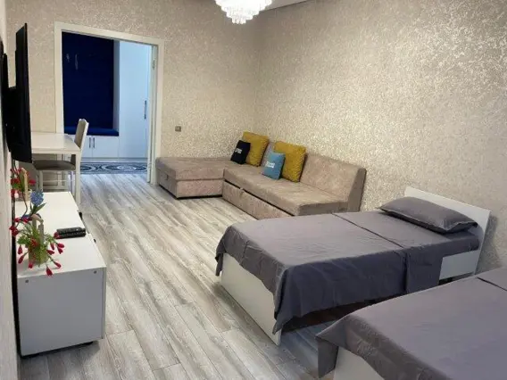 Two-room apartment in Ak-Maral 2 residential complex — apartment, Bishkek